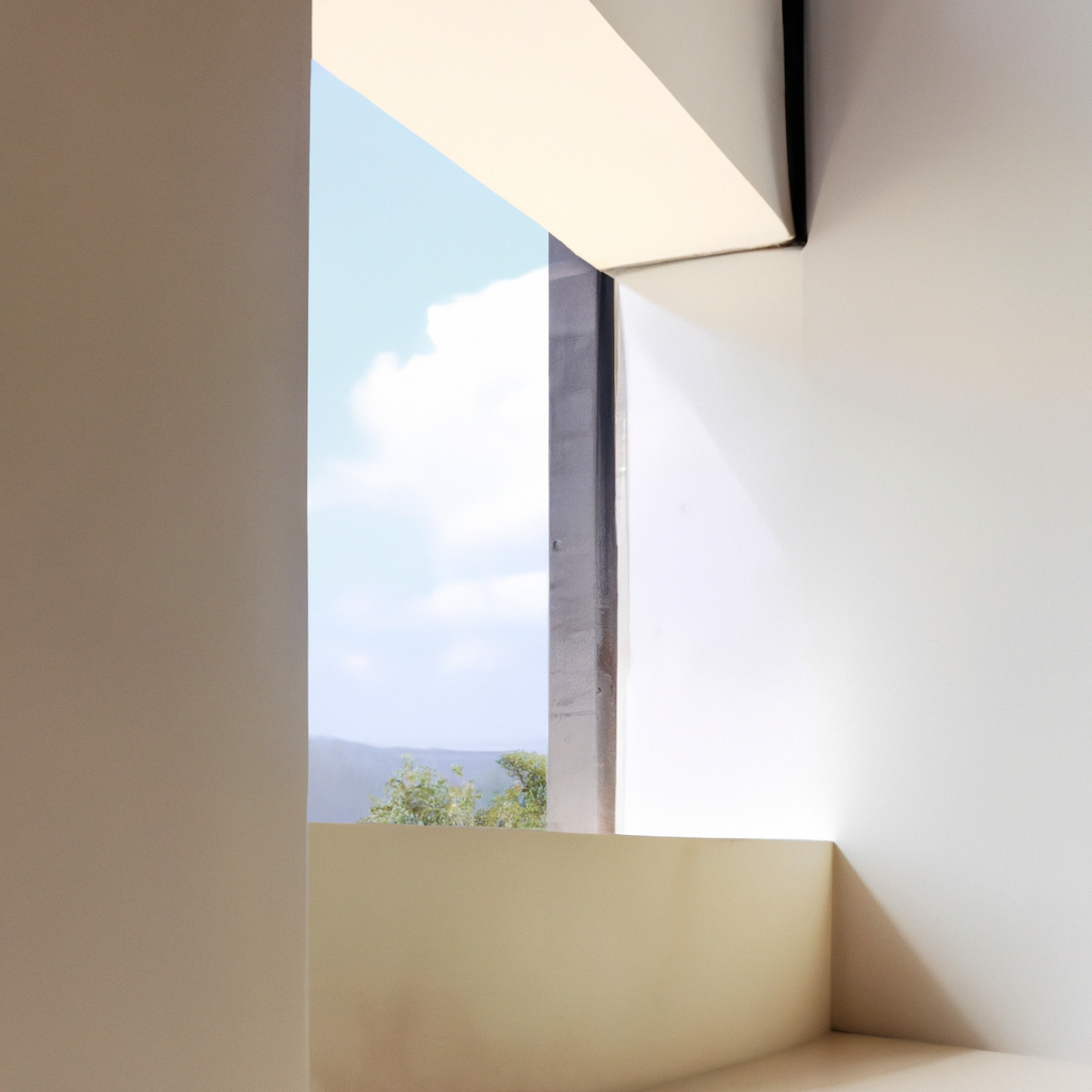 Coin studio lumineux en Martinique avec fenêtre et ombres douces